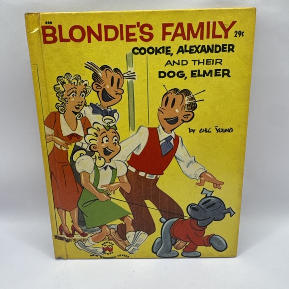Other - Blondie's Family, Cookie, Alexander and Their Dog, Elmer, Wonder Books, 1954